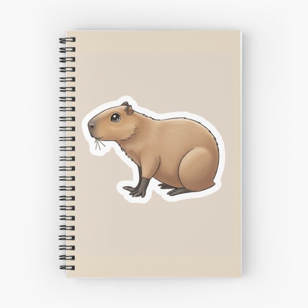 Item preview, Cute capybara sticker designed and sold by RelStore.