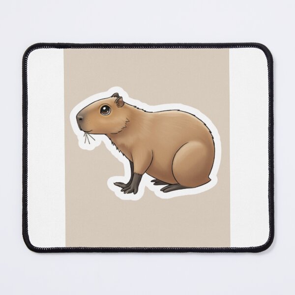 Item preview, Cute capybara sticker designed and sold by RelStore.