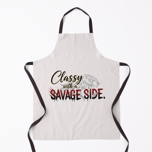 Item preview, Classy With A Savage Side– Bold Edgy Typography designed and sold by SavInk.