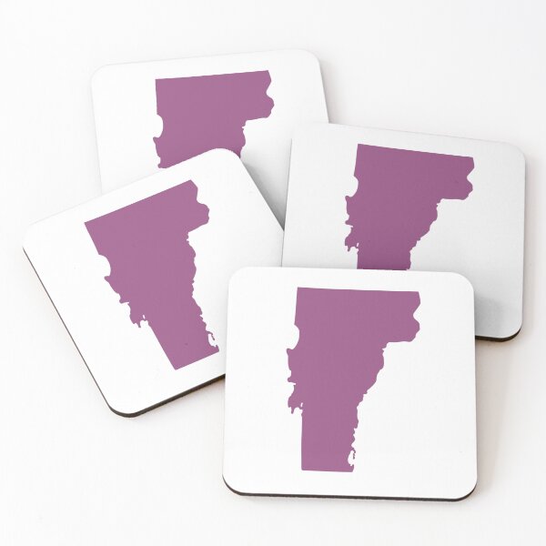 Item preview, Vermont Map Silhouette – Minimal Purple designed and sold by Paper Drip.