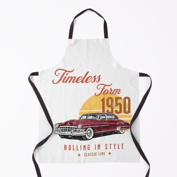 Item preview, Timeless Form 1950 – Rolling in Style | Vintage Classic Car Illustration Art designed and sold by RomeoSketches.