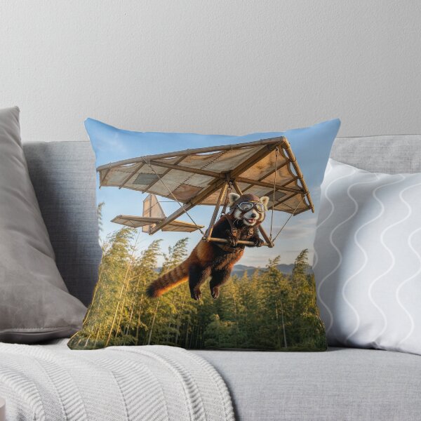 Item preview, Hang Gliding Red Panda designed and sold by Tridentulus.