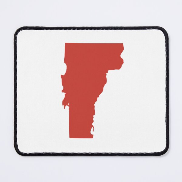 Item preview, Vermont Map Silhouette – Minimal Maroon designed and sold by Paper Drip.
