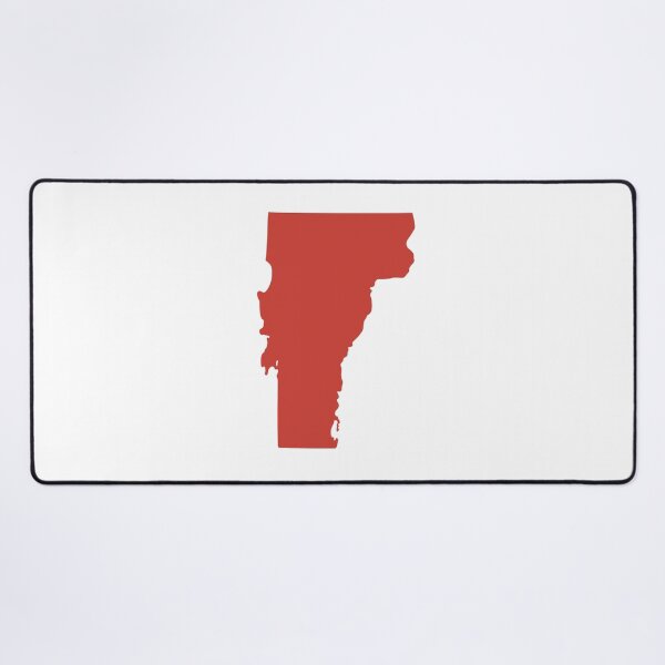 Item preview, Vermont Map Silhouette – Minimal Maroon designed and sold by Paper Drip.