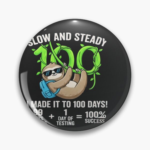 Item preview, 100 days of school  school challenge funny animal text designed and sold by  Mudikeys.