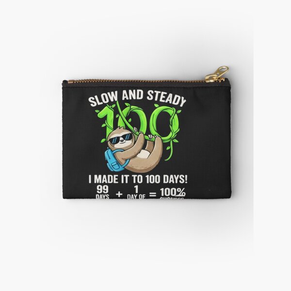 Item preview, 100 days of school  school challenge funny animal text designed and sold by  Mudikeys.