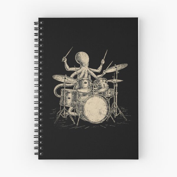 Item preview, Funny Octopus Playing Drums Drumming Drummer Rock Musician designed and sold by SOUFIANE1991.