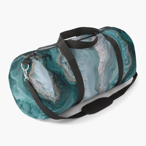 Item preview, Transformative Teal & Cloud Dancer – Color of the Year 2026 Abstract Marble designed and sold by Ewa Miller.