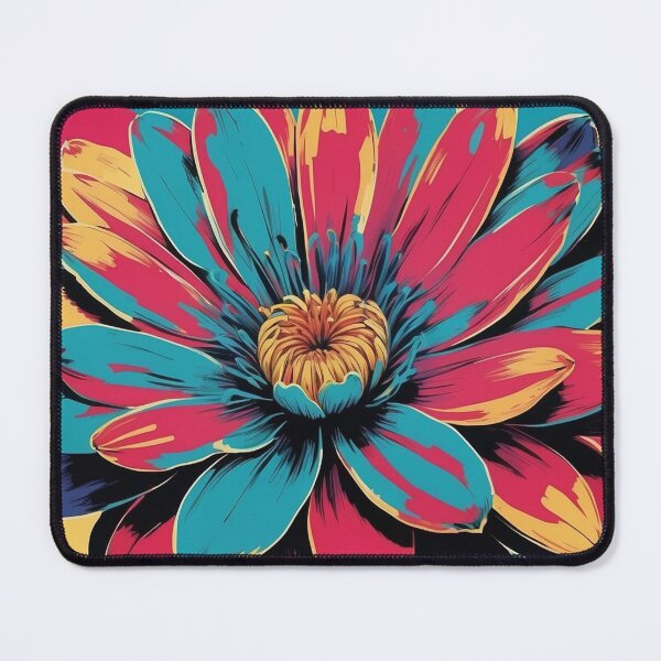 Item preview, Colorful Pop Art Dahlia – Bold Floral Graphic designed and sold by Planthem.