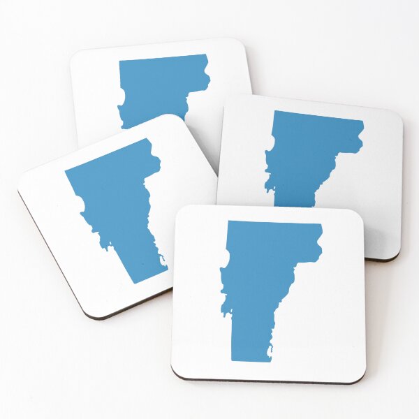 Item preview, Vermont Map Silhouette – Minimal Black and White designed and sold by Paper Drip.