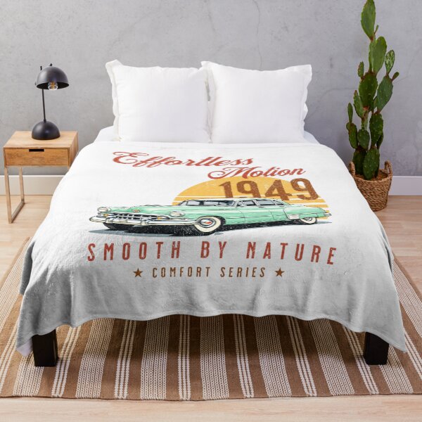 Item preview, Effortless Motion 1949 – Smooth by Nature | Vintage Classic Car Illustration designed and sold by RomeoSketches.