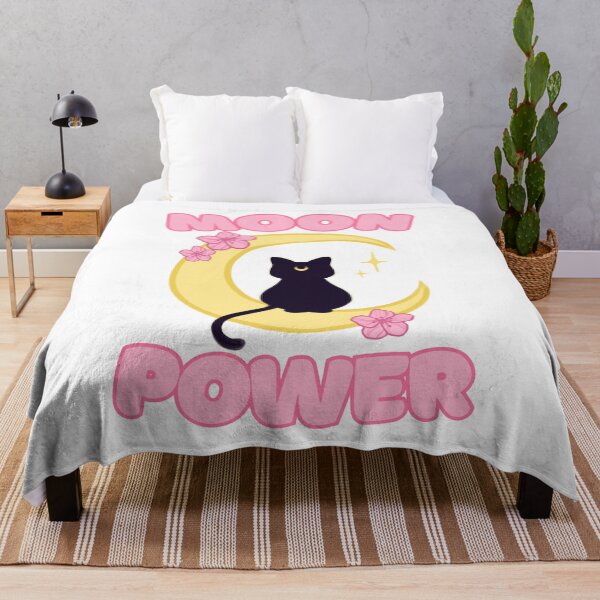Item preview, Moon Power Black Cat Kawaii designed and sold by starbunnykawaii.