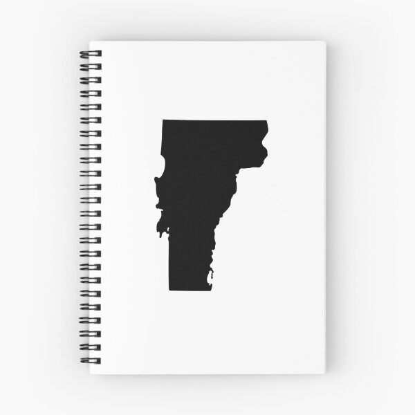 Item preview, Vermont Map Silhouette – Minimal Black designed and sold by Paper Drip.