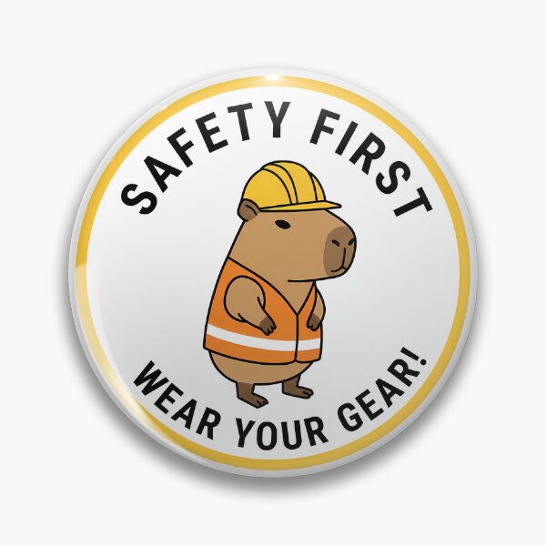 Item preview, Safety First Wear Your Gear - Funny Motovlogger & Rider Warning designed and sold by safetysignprod.