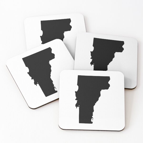 Item preview, Vermont Map Silhouette – Minimal Black designed and sold by Paper Drip.