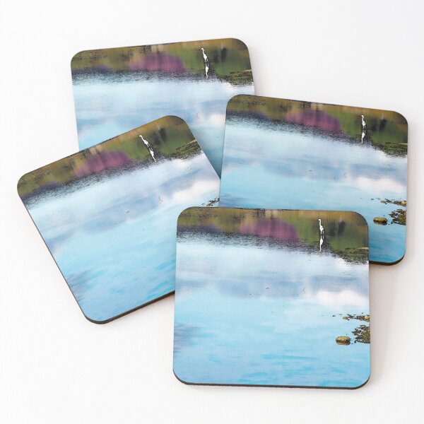 Item preview, Reflection of the sky on the Hyères salt marshes (Watercolor photo) designed and sold by Alan-David.
