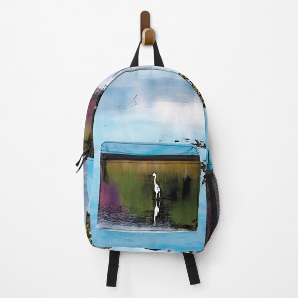 Item preview, Reflection of the sky on the Hyères salt marshes (Watercolor photo) designed and sold by Alan-David.