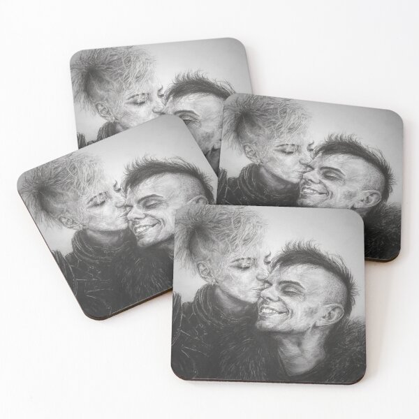 Item preview, Sevro and Victra - Lethal Couple (Light BG) designed and sold by redmurphy.art.