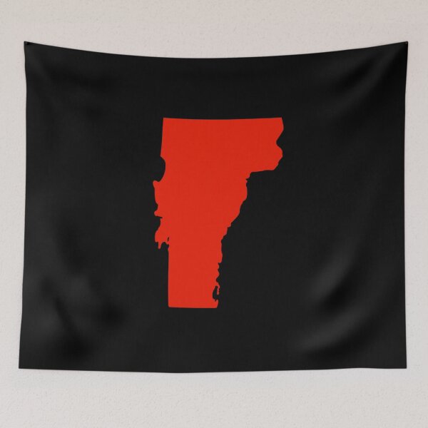 Item preview, Vermont Map Silhouette – Minimal Red designed and sold by Paper Drip.