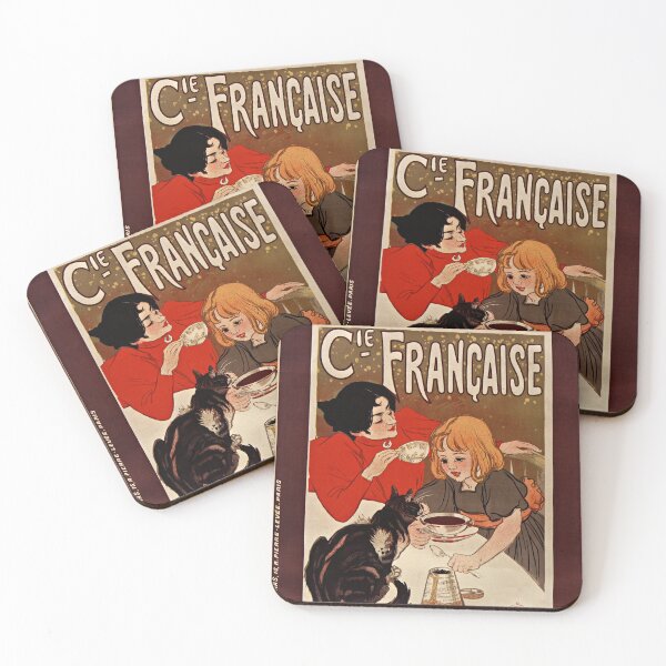 Item preview, French Cacao Advertising Poster (1895) designed and sold by 19th Century in Color.