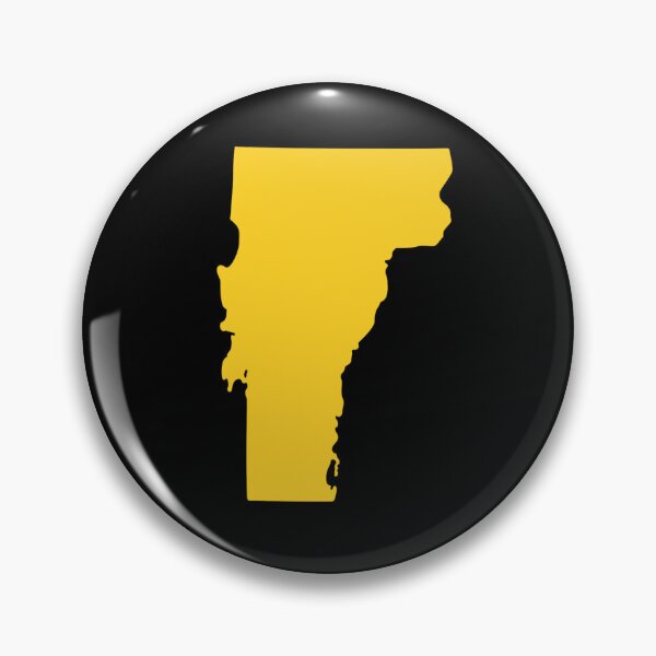 Item preview, Vermont Map Silhouette – Minimal Yellow designed and sold by Paper Drip.