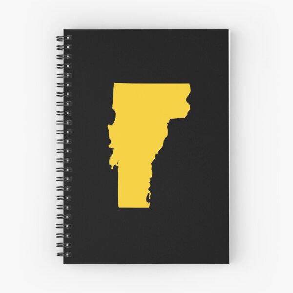 Item preview, Vermont Map Silhouette – Minimal Yellow designed and sold by Paper Drip.