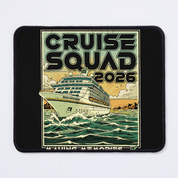 Item preview, Cruise Squad 2026 - Vintage Cruise Summer Vacation Family designed and sold by Nerd Shizzle.