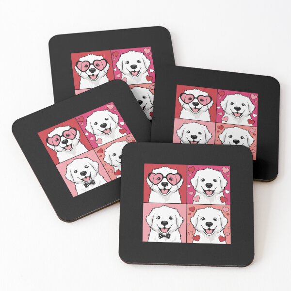 Item preview, Pop Art Valentine Great Pyrenees – Colorful Dog Lover designed and sold by The Real Life Symphony.
