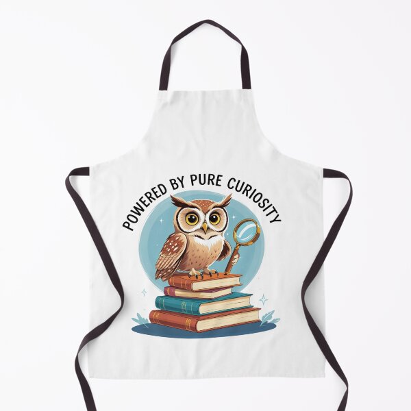 Item preview, Powered by Pure Curiosity curiosity slogan designed and sold by SloganSauce.