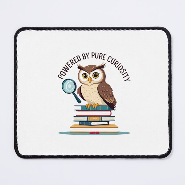 Item preview, Powered by Pure Curiosity book design designed and sold by SloganSauce.
