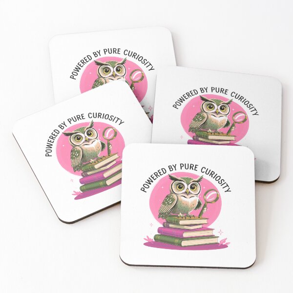 Item preview, Powered by Pure Curiosity sticker art designed and sold by SloganSauce.