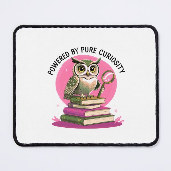 Item preview, Powered by Pure Curiosity sticker art designed and sold by SloganSauce.