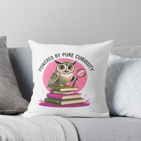 Item preview, Powered by Pure Curiosity sticker art designed and sold by SloganSauce.