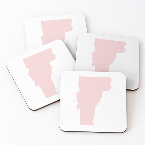 Item preview, Vermont Map Silhouette – Minimal Pink designed and sold by Paper Drip.
