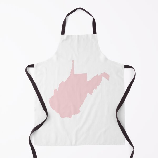 Item preview, West Virginia Map Silhouette – Minimal Pink designed and sold by Paper Drip.