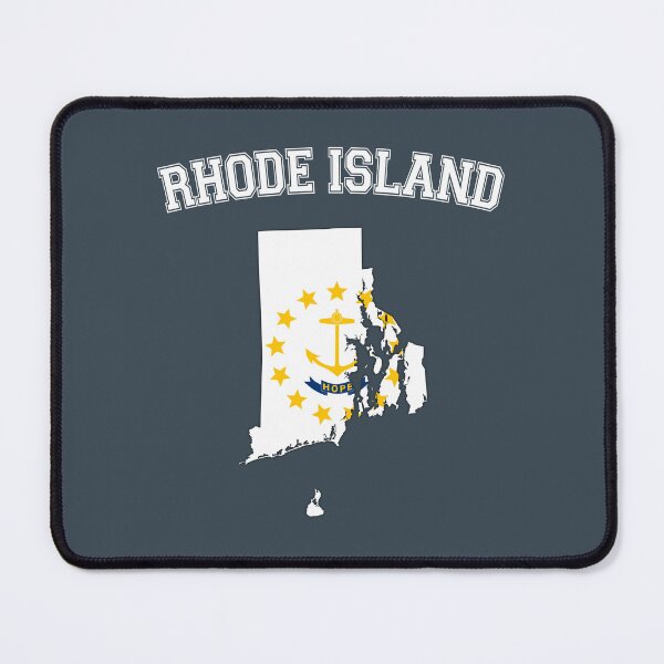 Item preview, Rhode Island State Map Flag - Ocean State Pride Heritage designed and sold by mashmosh.