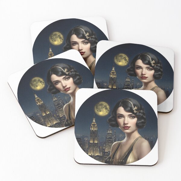 Item preview, A lady and her golden city designed and sold by thirtyonestars.