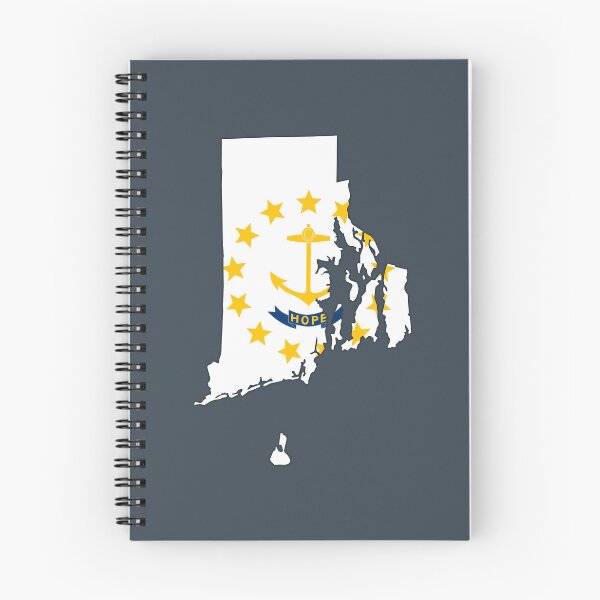 Item preview, Rhode Island State Map & Flag - Vintage Hope Anchor Design designed and sold by mashmosh.