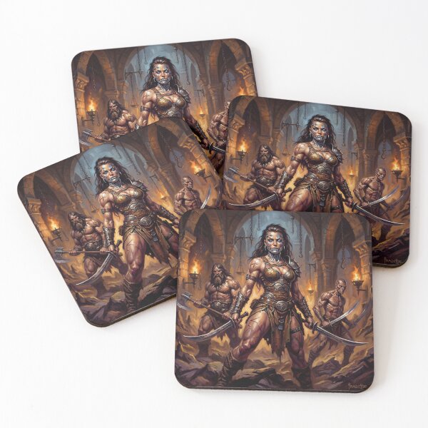 Item preview, Cyber Warrior Dungeon Command designed and sold by Vintage Designs +.