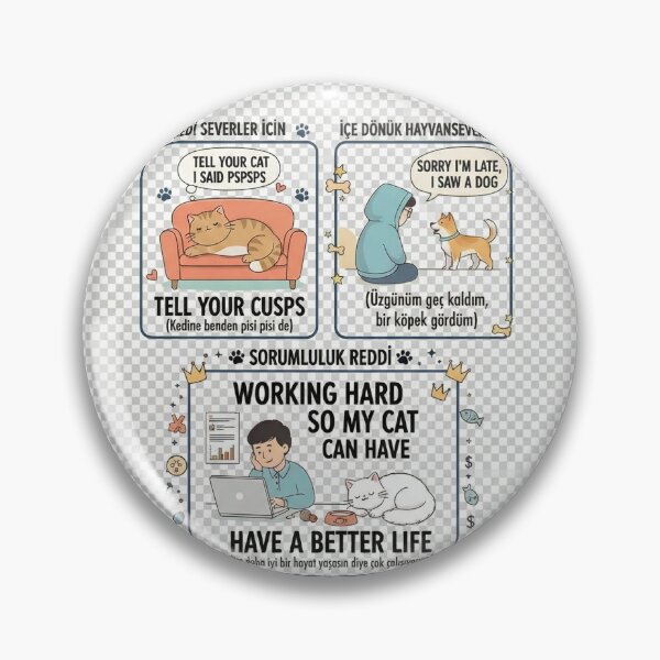 Item preview, Working Hard For My Cat T-Shirt designed and sold by TeeLaughs.
