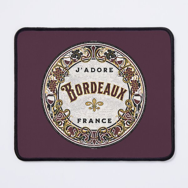 Item preview, J’adore Bordeaux — French Wine Mosaic Medallion | France designed and sold by FrancophileFun.