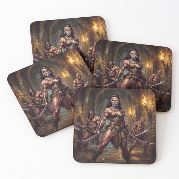 Item preview, Cyber Warrior Dungeon Command designed and sold by Vintage Designs +.