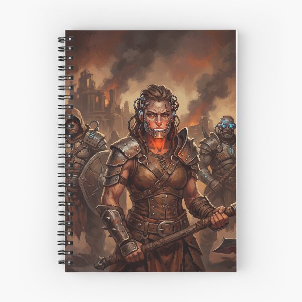 Item preview, Cyber Warrior Dungeon Command designed and sold by Vintage Designs +.