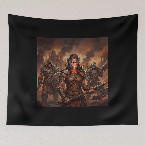 Item preview, Cyber Warrior Dungeon Command designed and sold by Vintage Designs +.