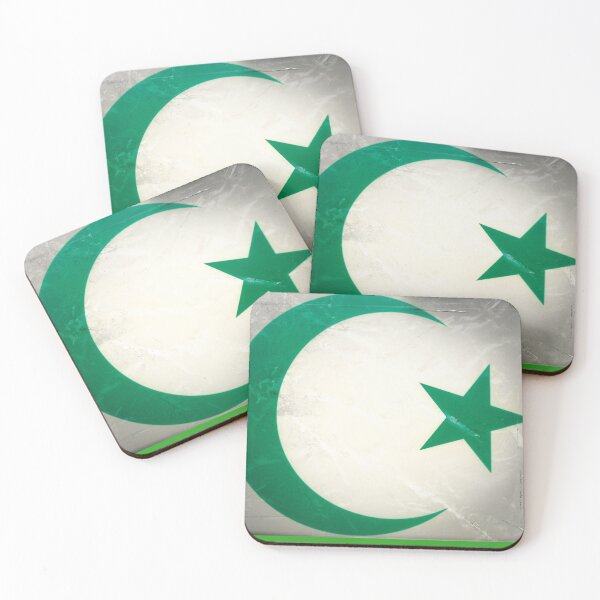 Item preview, Abstract symbol of the crescent and star of Islam, like a photograph! designed and sold by Alan-David.