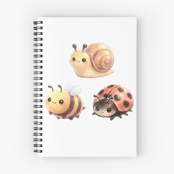 Item preview, “Cute Bug Trio – Bee, Snail & Ladybug designed and sold by amerikhan-animals.