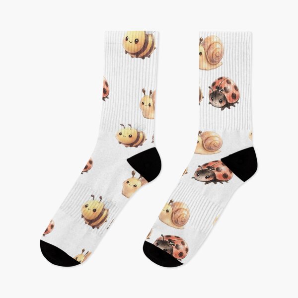 Item preview, “Cute Bug Trio – Bee, Snail & Ladybug designed and sold by amerikhan-animals.