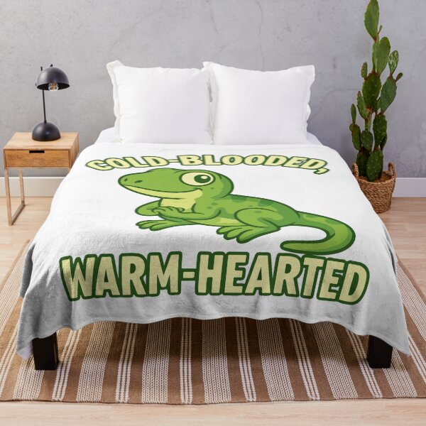 Item preview, Cold-Blooded, Warm-Hearted | Cute Reptile Funny Design designed and sold by storelibertys.