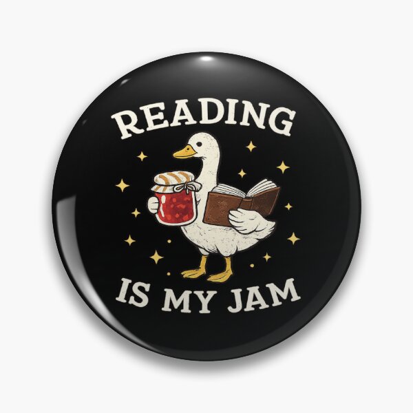 Item preview, funny reading is my jam,Bookish, Book Lover, Reading  designed and sold by CloudyPress.