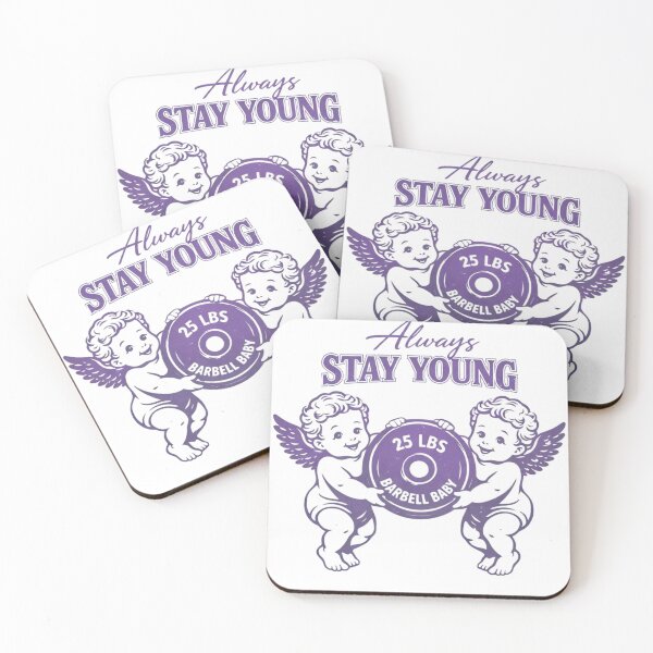 Item preview, Stay Young Gym Angel designed and sold by IvannaMoroz.